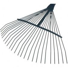 Bully Tools 92312 Leaf and Thatching Rake with Fiberglass Handle and 24 Spring Steel Tines   556543076